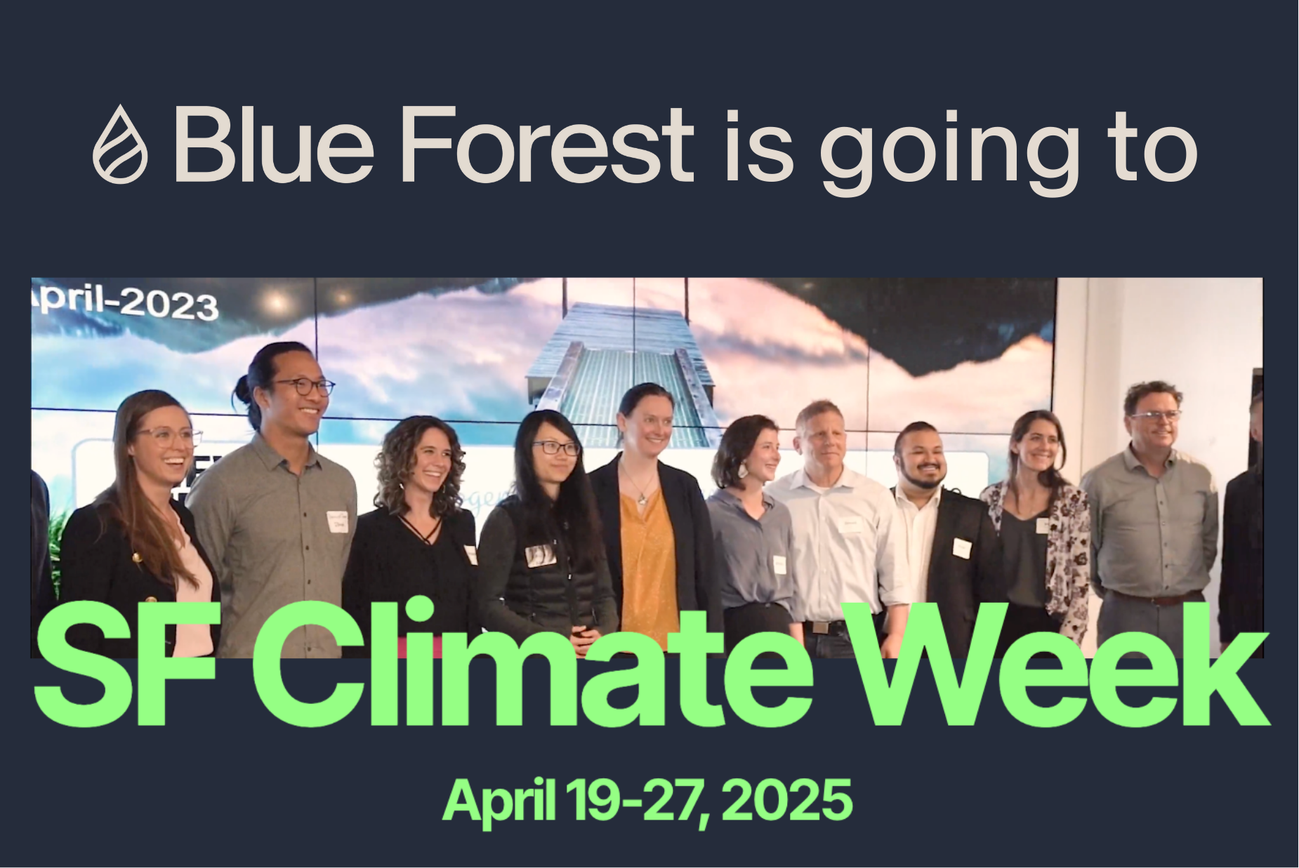 Join Blue Forest at SF Climate Week 2025 | Blue Forest